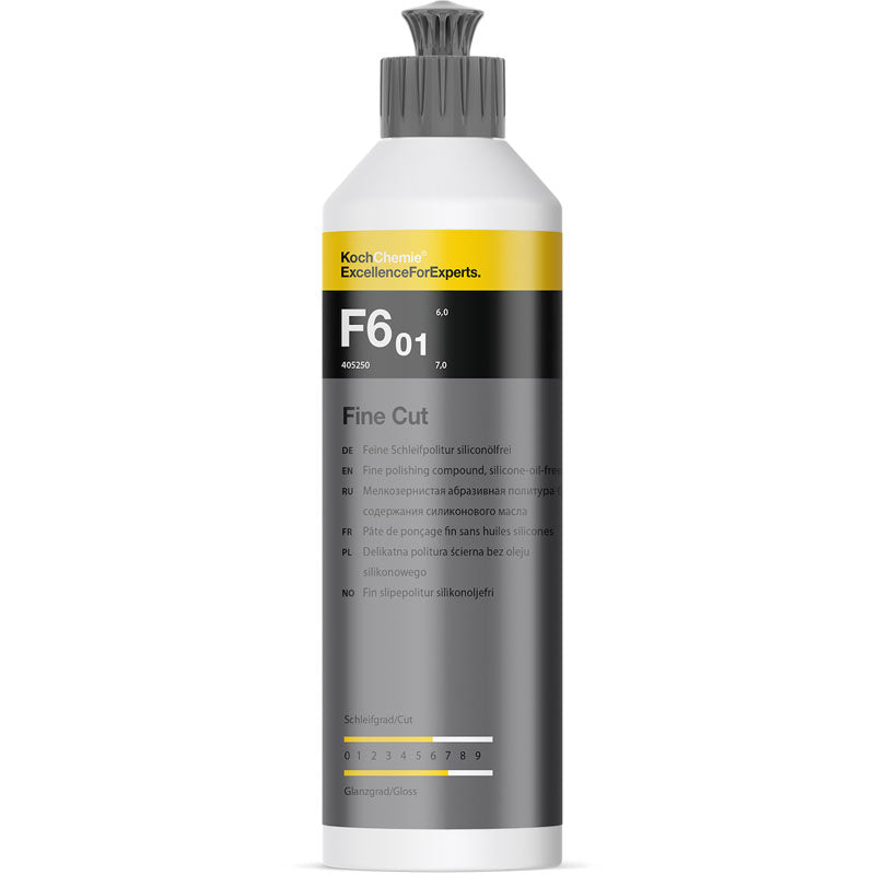 Jemná brusná pasta, leštěnka Koch Fine Cut F6.01 250 ml