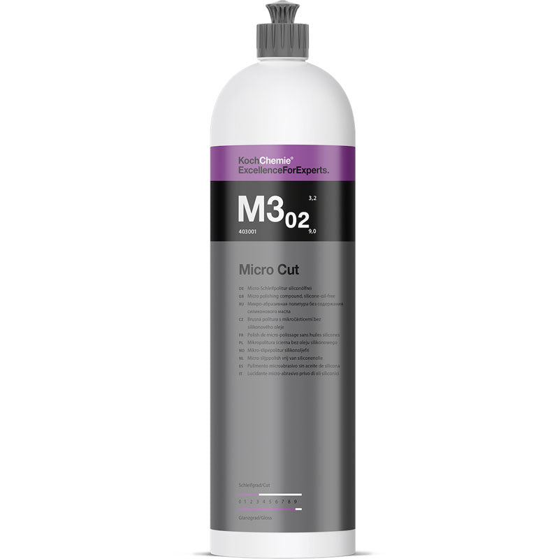 Brusná pasta, leštěnka na auto Koch Micro Cut M3.02 1000ml