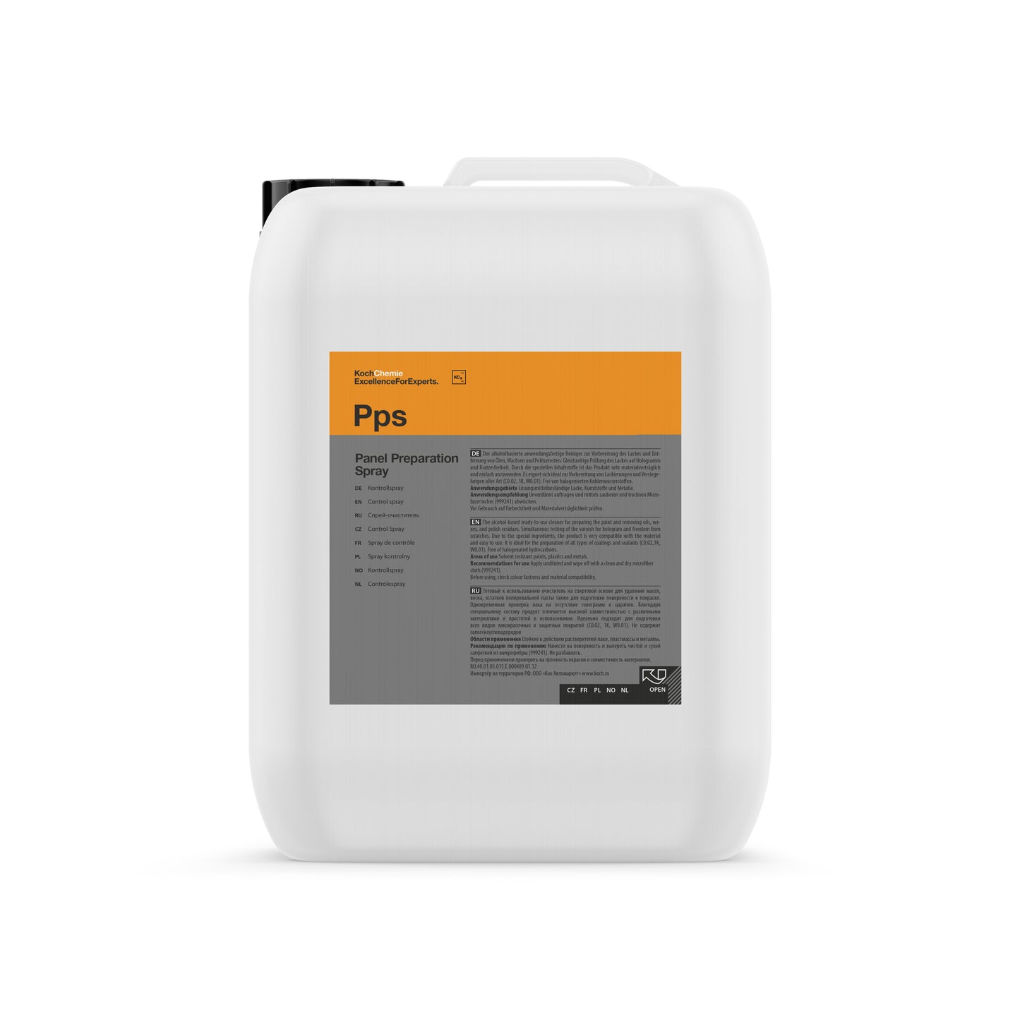 Odmašťovač, odstraňovač vosku Koch Pps Panel Preparation Spray 5 l